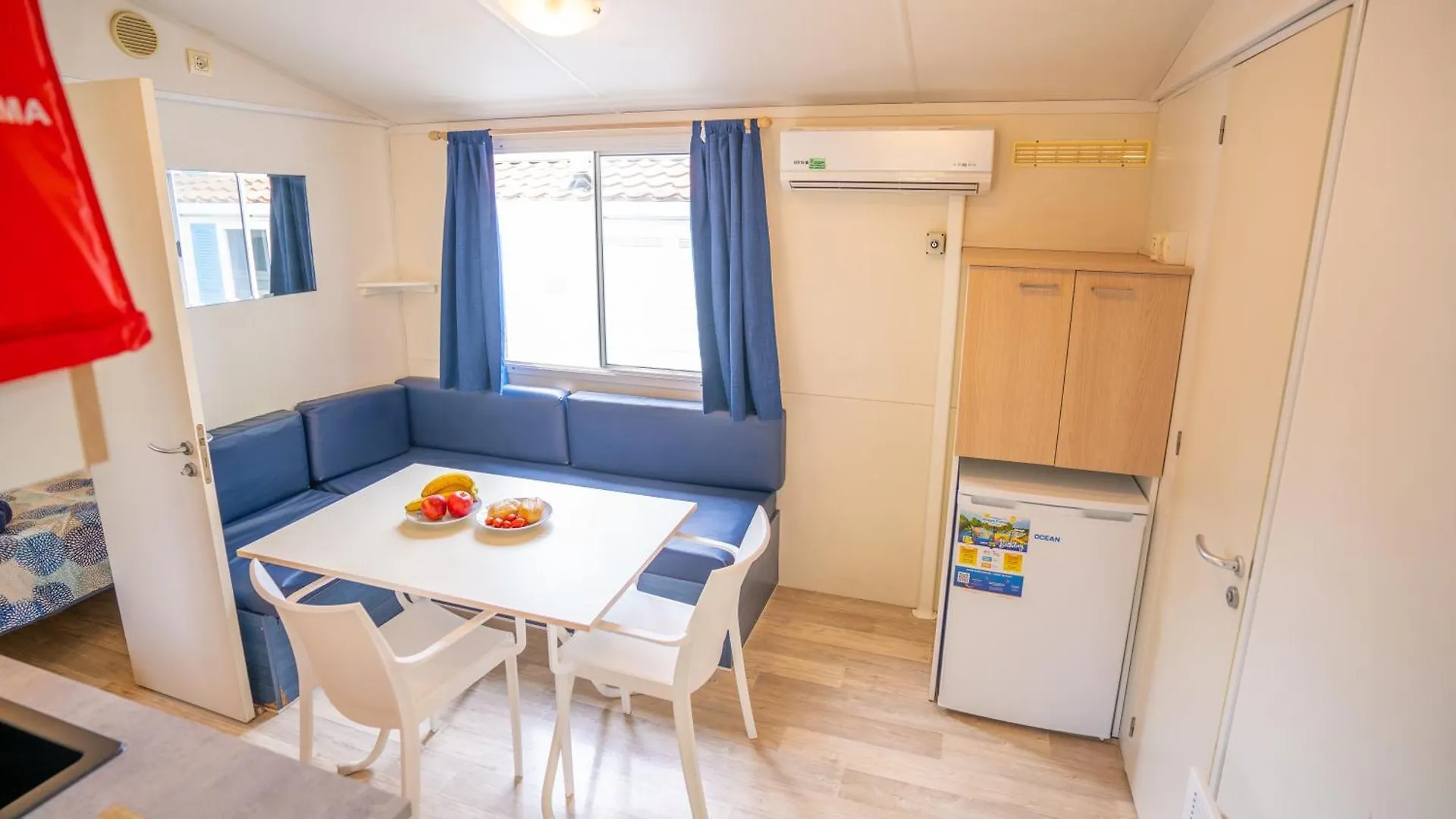 Campsite Happy Camp Mobile Homes In Camping Karavomilos Beach Sami  Greece